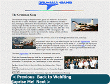 Tablet Screenshot of grumman.net